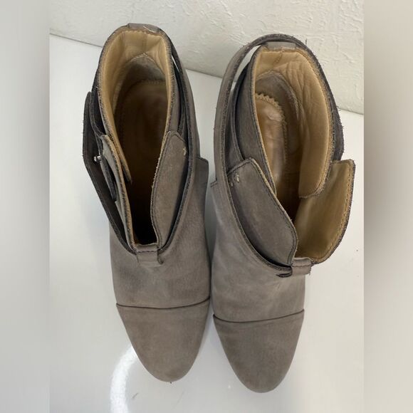 Rag & Bone Harrow Ankle Boots Light Grey Size 38 (US 7.5) VGUC - Picture 5 of 7